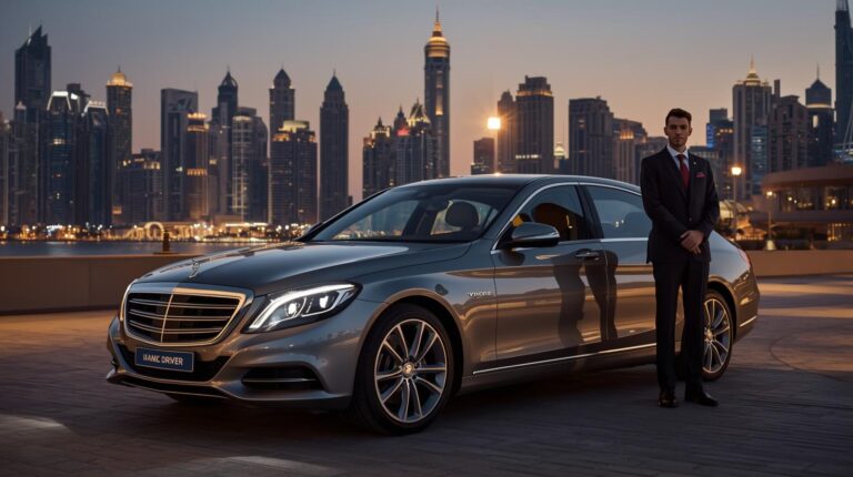 Professional Monthly Driver Service in Dubai